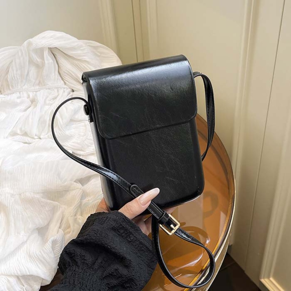 Phone Bag Crossbody - PU Leather Flap Crossbody Bags Phone