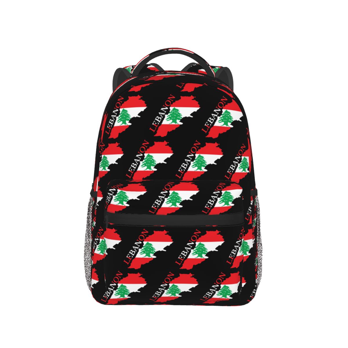 Women Bags Lebanon - Lebanon Flag Map Backpack Hot Sale