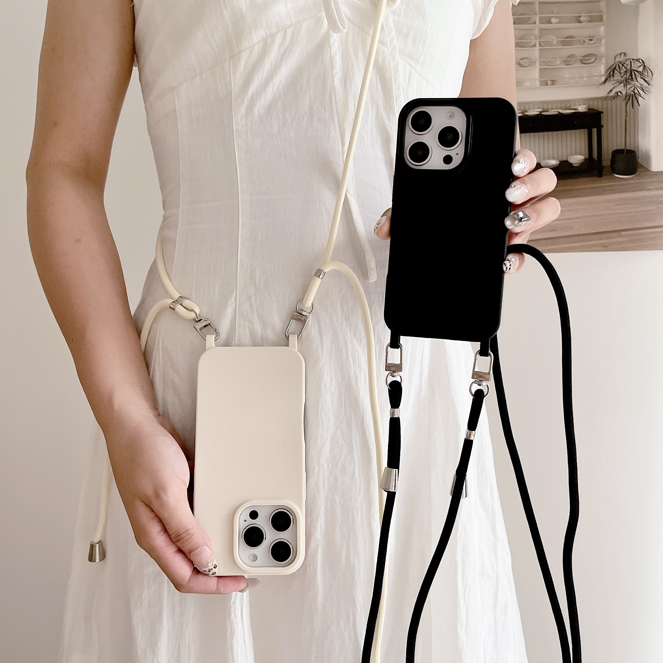 Phone Bag Crossbody - Crossbody Strap Phone Case For iPhone