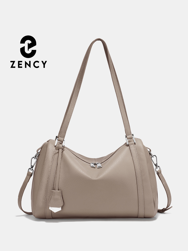 Women'S Work Bags Designer - Zency Women Shoulder Boston Bag Genuine