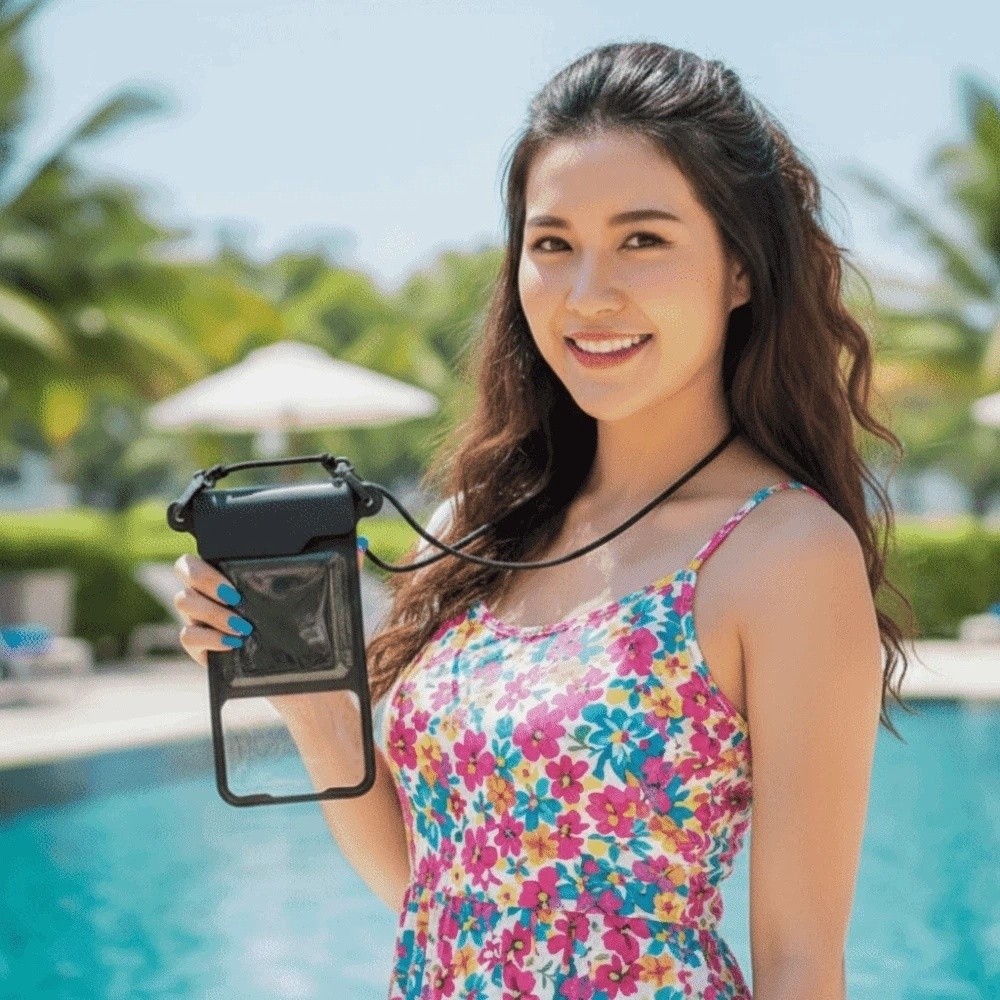 Phone Bag Crossbody - Portable Adjustable Strap Waterproof Phone Pouch