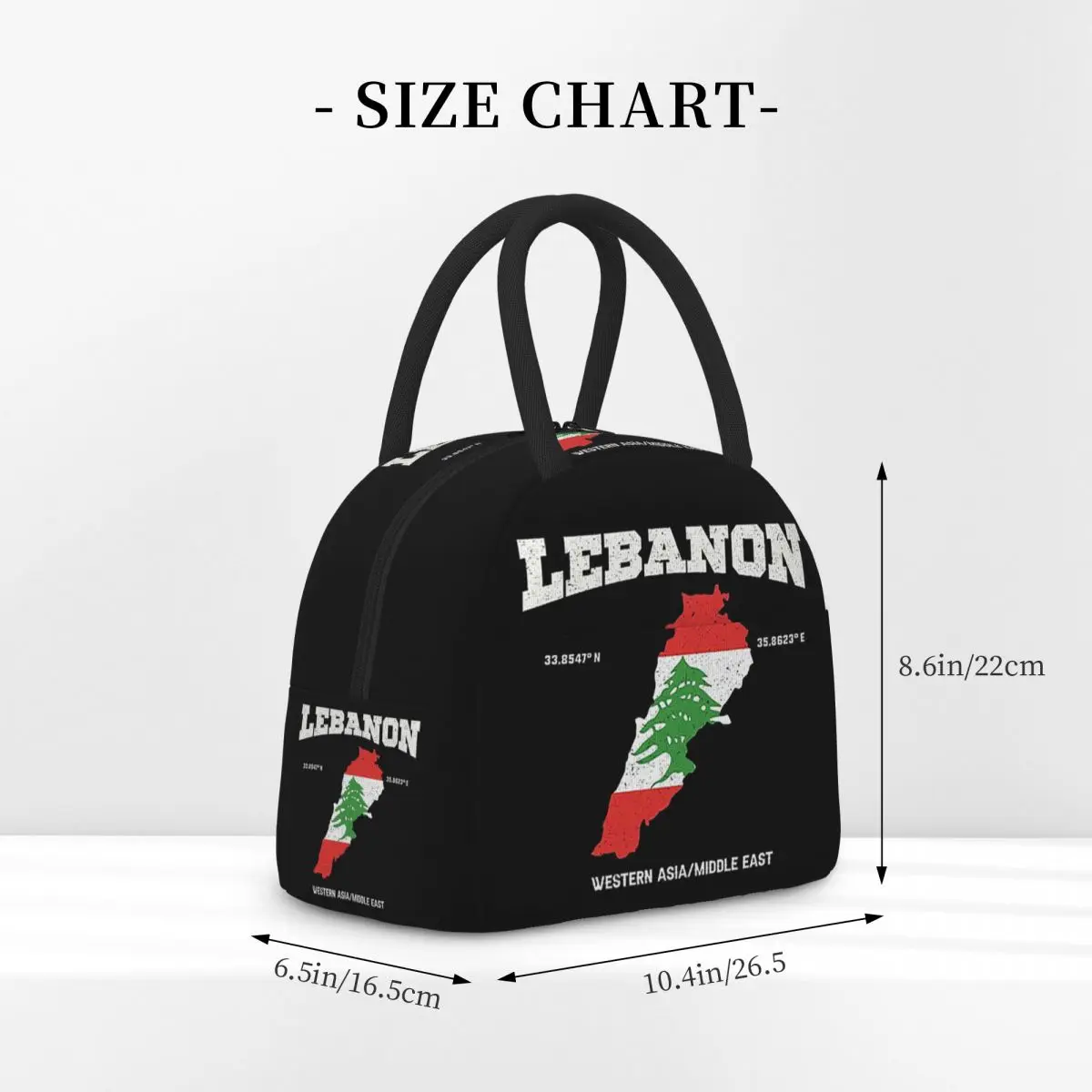 Lebanese Flag Map Lebanon Coor - Women Bags Lebanon 리뷰 및 가격