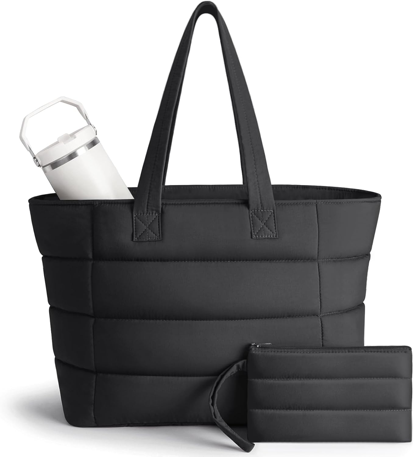 Puffer Tote Bag for Women, Lig - Women Bags For Work 리뷰 및 가격