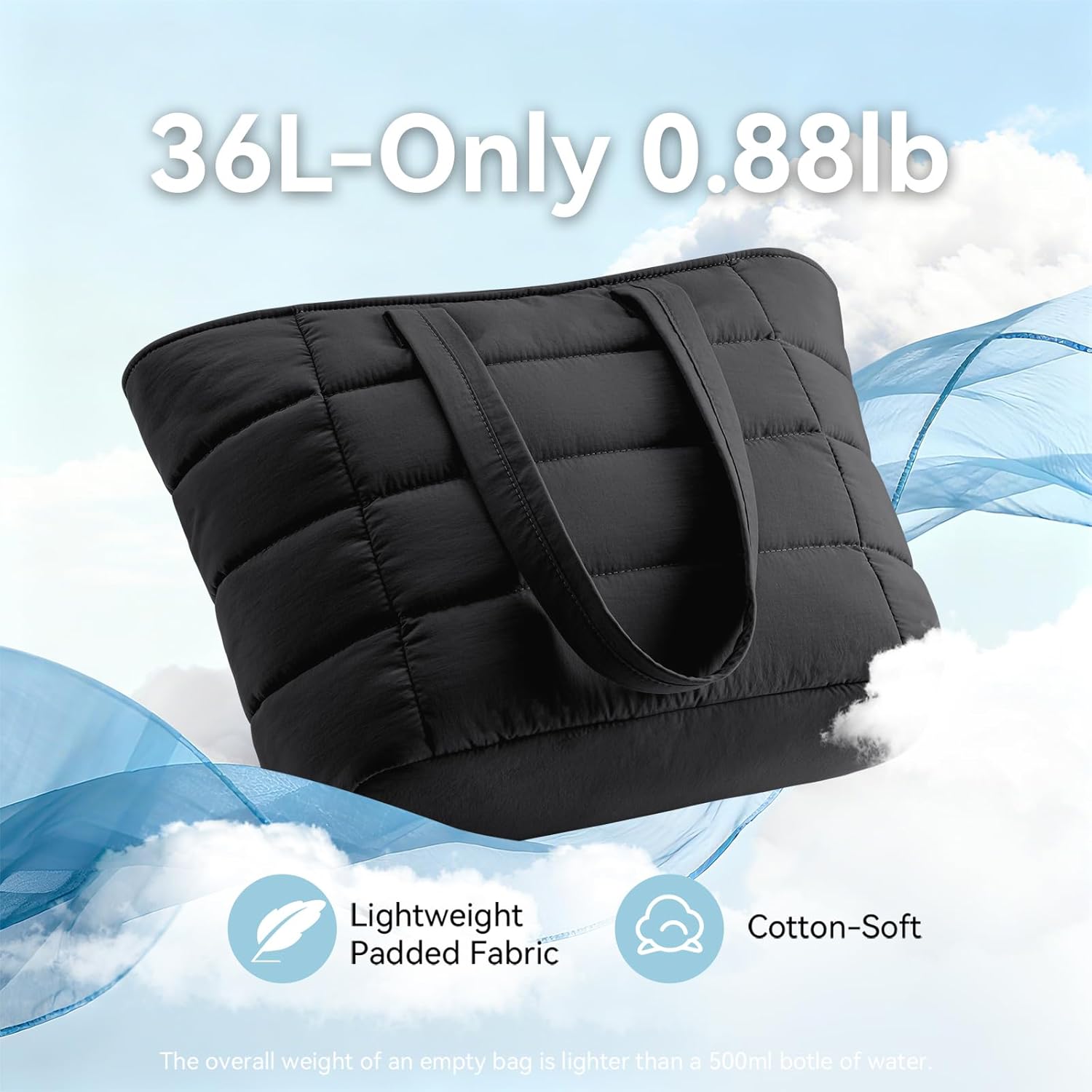 Puffer Tote Bag for Women, Lig - Women Bags For Work 리뷰 및 가격