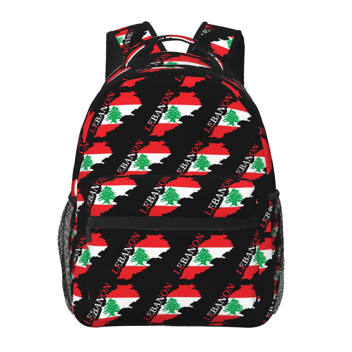 Lebanon Flag Map Backpack Hot  - Women Bags Lebanon 리뷰 및 가격