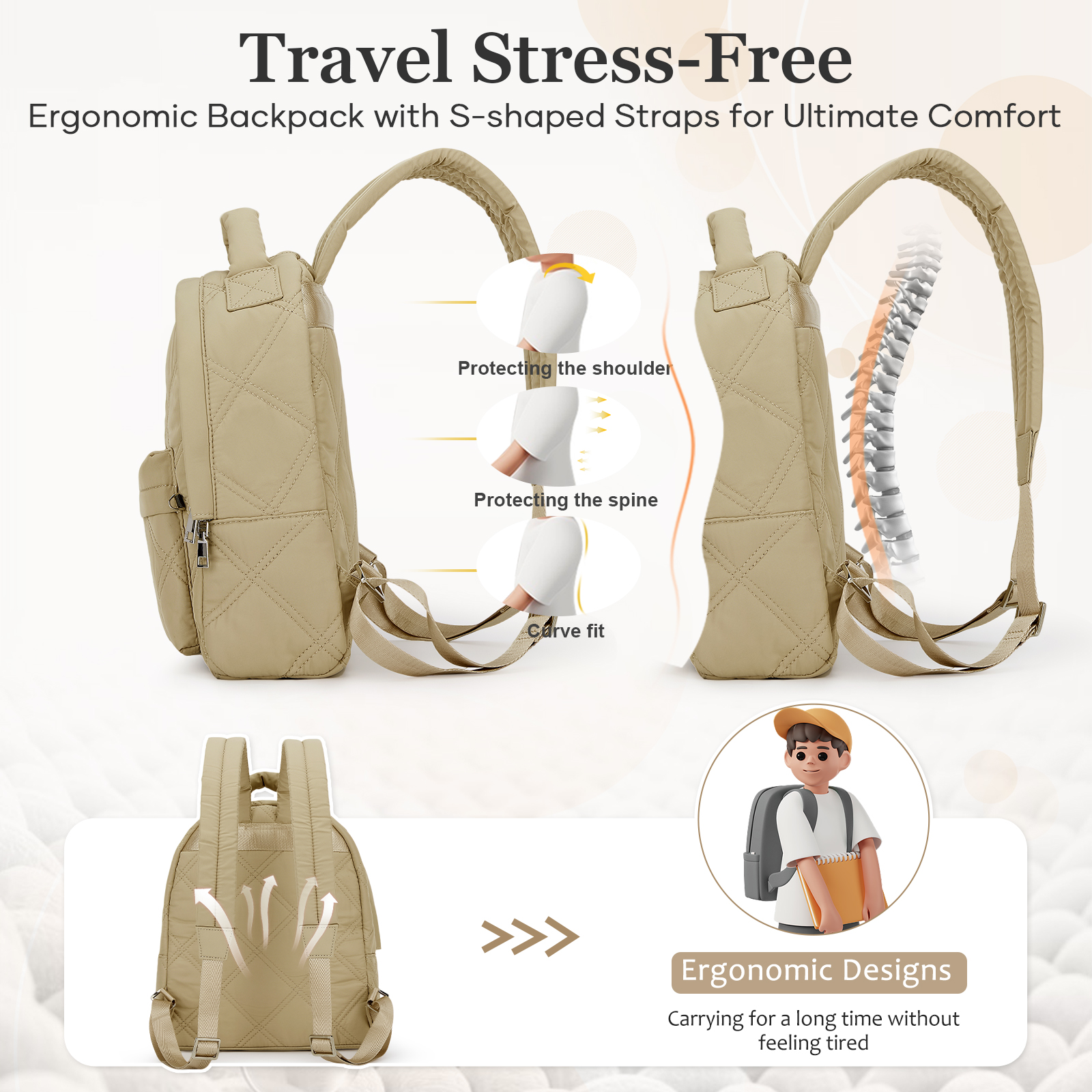 Women's Backpack Fashion Backp - Women Bags For Work 리뷰 및 가격