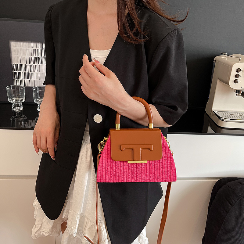 CHHC Color Block Box Bag, 2026 - Top Handle Structured 리뷰 및 가격