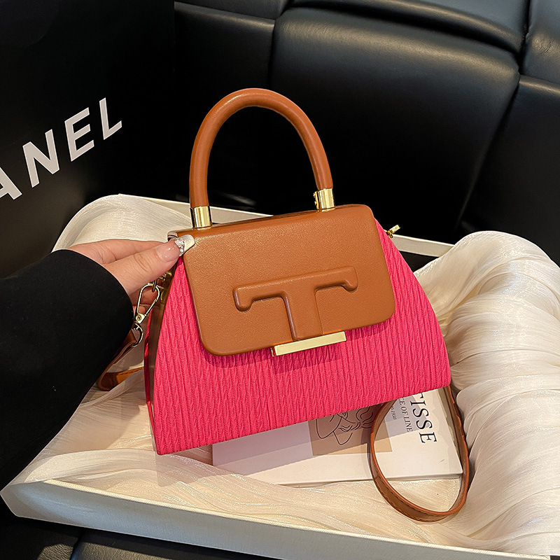 CHHC Color Block Box Bag, 2026 - Top Handle Structured 리뷰 및 가격