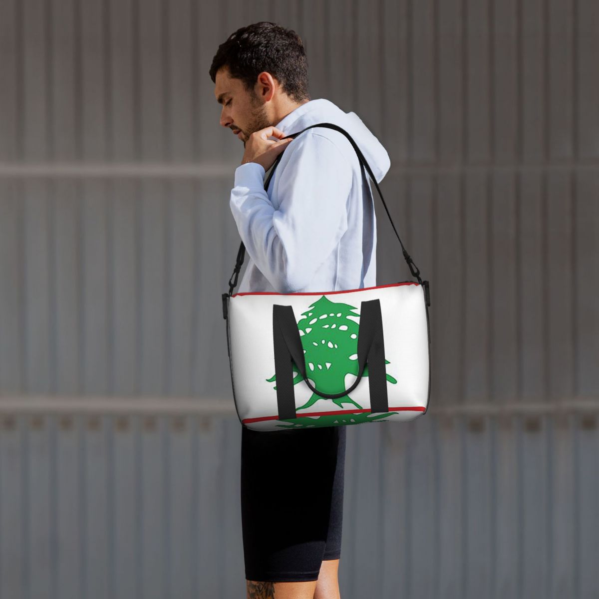 Custom Flag Of Lebanon Beach T - Women Bags Lebanon 리뷰 및 가격