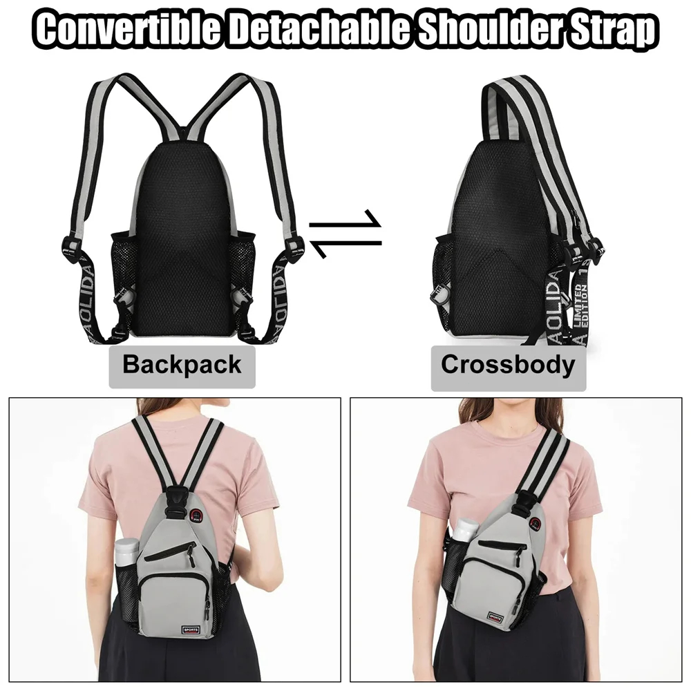 Multi-pocket Casual Chest Bag  - Women'S Bags Cross Body 리뷰 및 가격