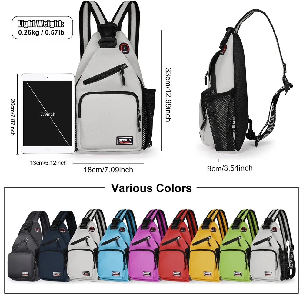 Multi-pocket Casual Chest Bag  - Women'S Bags Cross Body 리뷰 및 가격