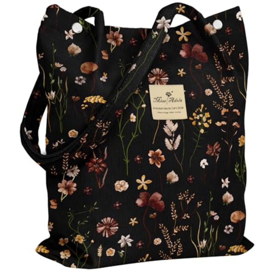 Corduroy Tote Bag for Women -  - Women'S Work Bags Designer 리뷰 및 가격