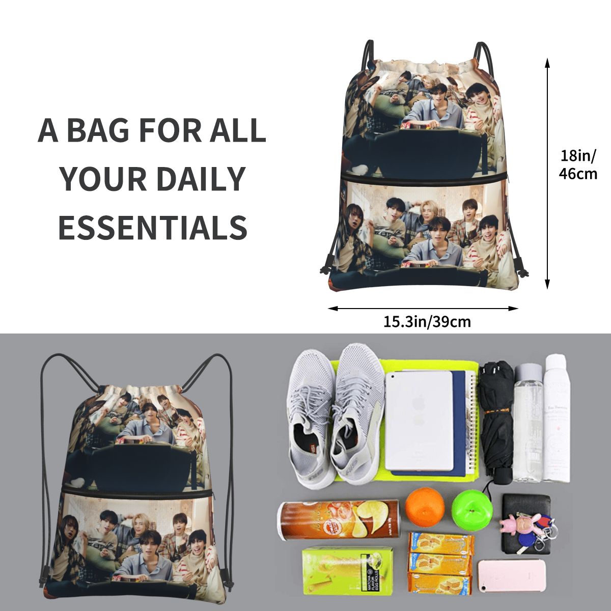 Boy Next Door KPOP Backpacks M - Women Bags Next 리뷰 및 가격