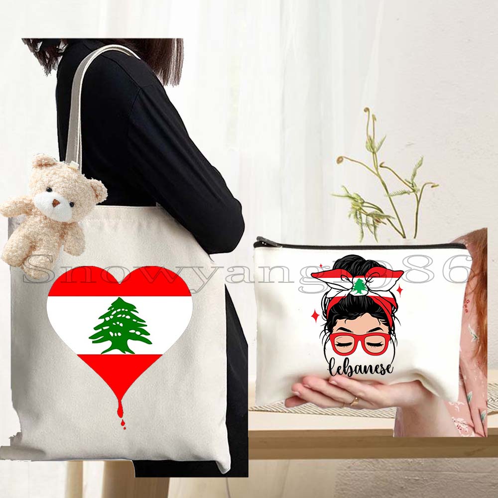 3PCS Love Beirut Lebanese Leba - Women Bags Lebanon 리뷰 및 가격