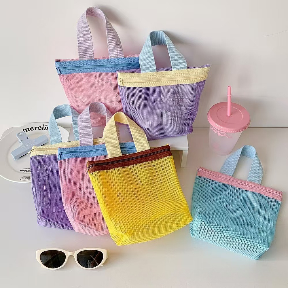 Macaron Color Makeup Organizer - Women Bags Medium Size 리뷰 및 가격