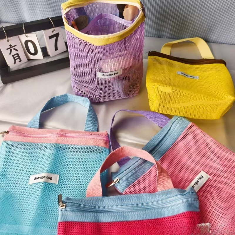 Macaron Color Makeup Organizer - Women Bags Medium Size 리뷰 및 가격