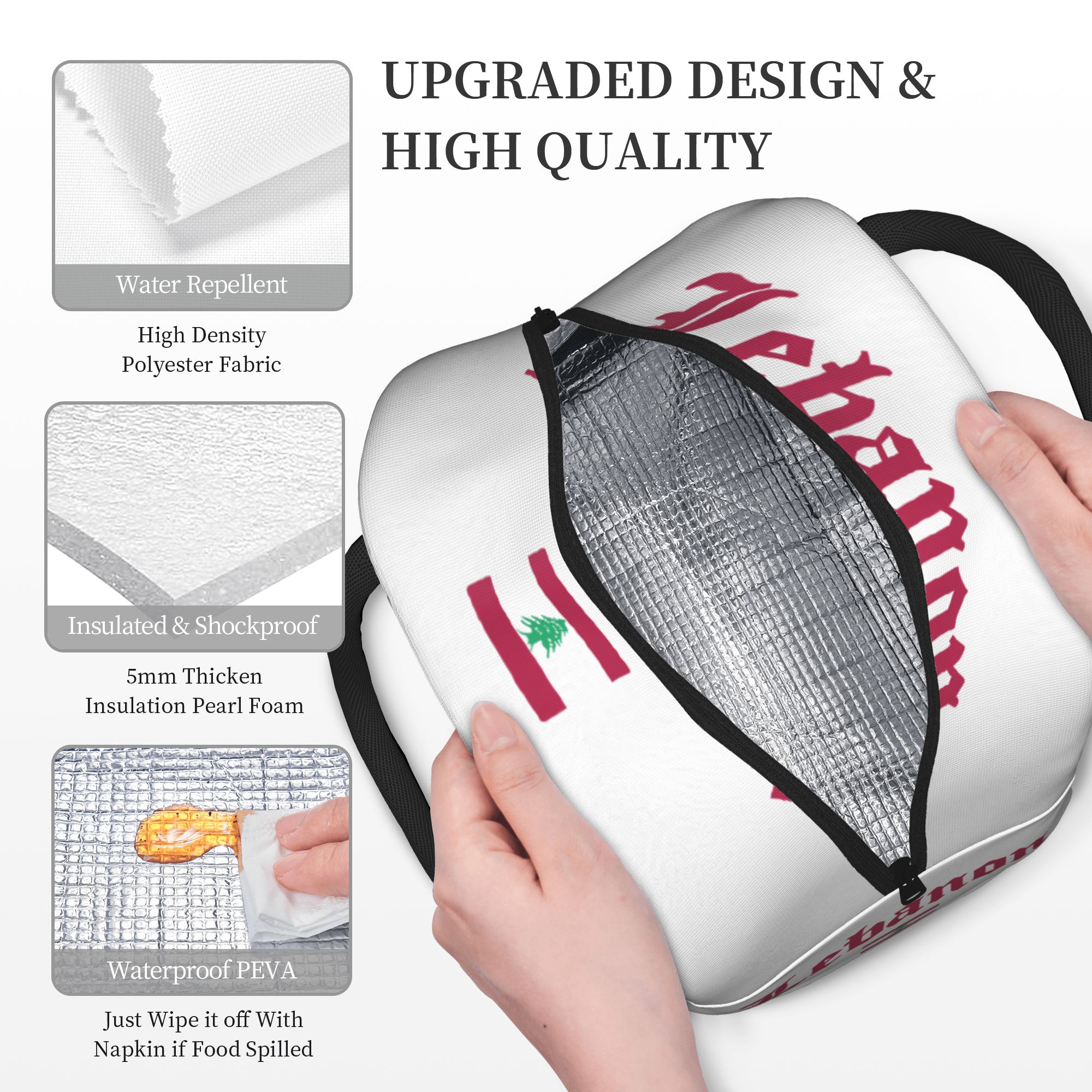 Lebanese Flag of Lebanon  Insu - Women Bags Lebanon 리뷰 및 가격