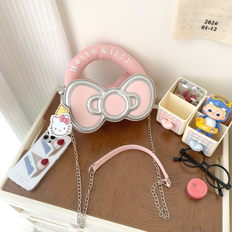 Anime Hello Kitty Bow Bag Fash - Women'S Bags Cross Body 리뷰 및 가격