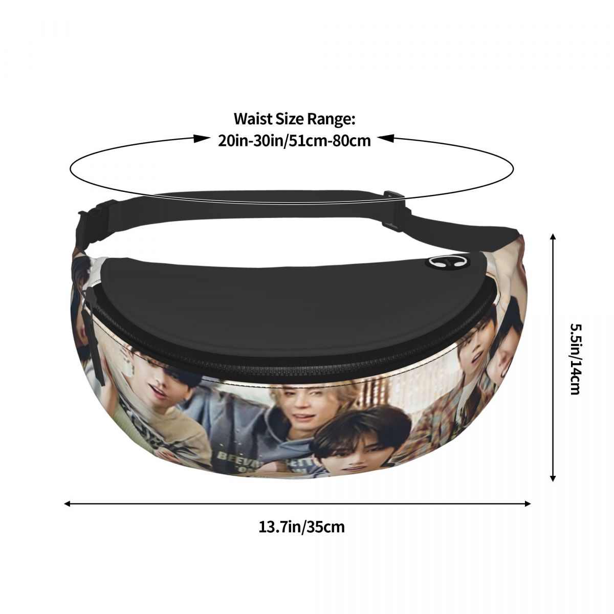 Boy Next Door KPOP Fanny Pack  - Women Bags Next 리뷰 및 가격