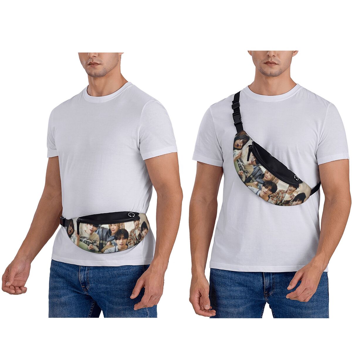 Boy Next Door KPOP Fanny Pack  - Women Bags Next 리뷰 및 가격