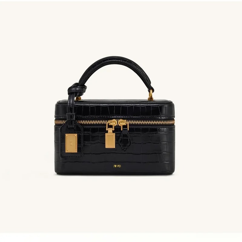 JW PEI Croc Embossed Small Box - Women Bags Lv 리뷰 및 가격