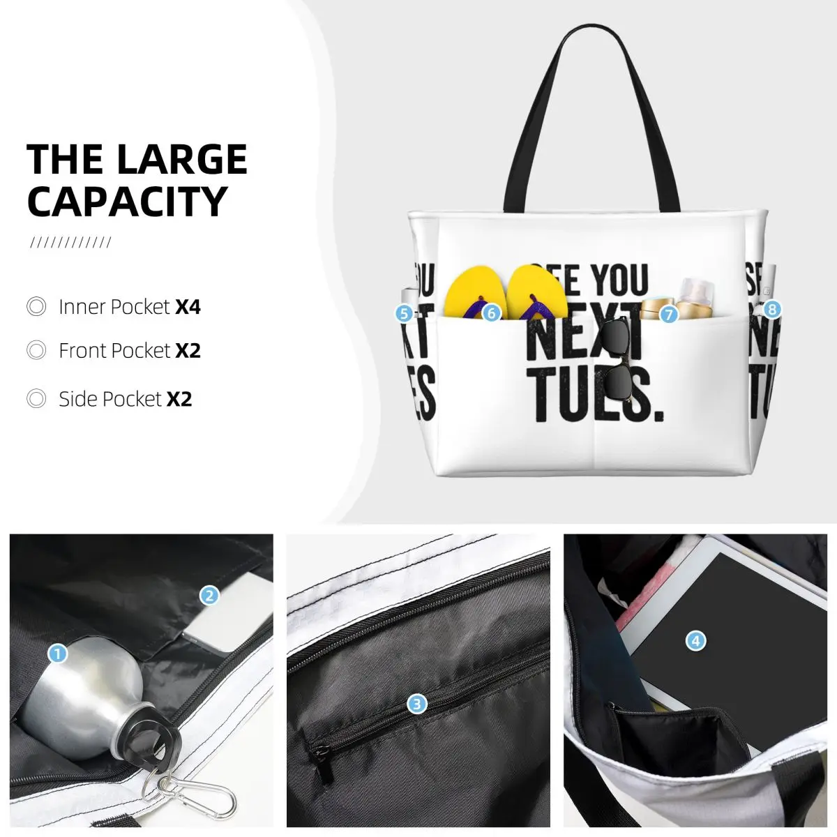 See You Next Tuesday Swearing  - Women Bags Next 리뷰 및 가격