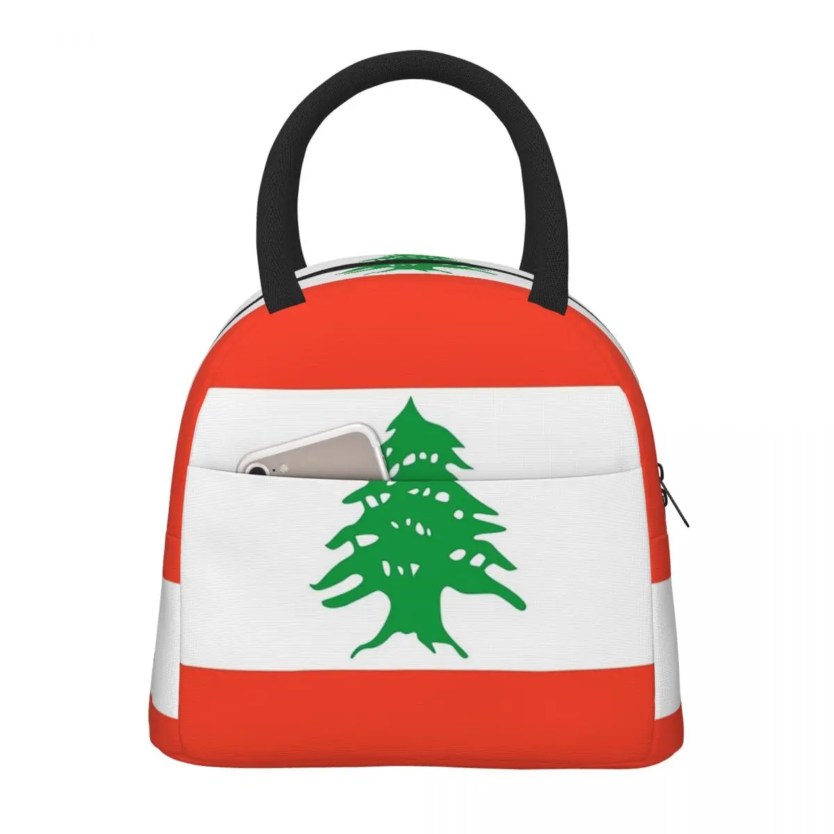 Lebanon Flag Lunch Bags Insula - Women Bags Lebanon 리뷰 및 가격