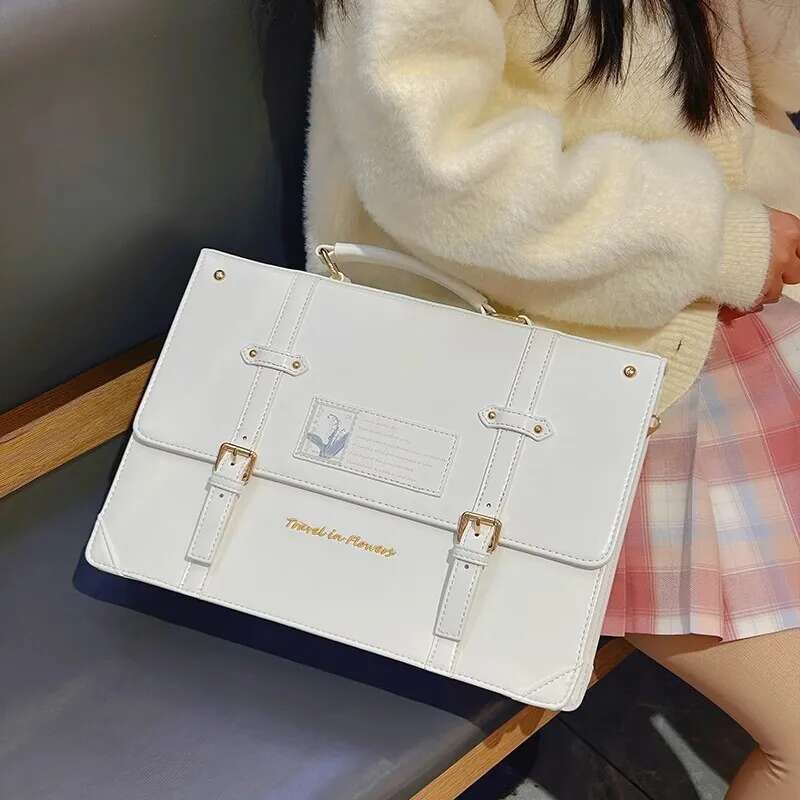 Y2K Preppy Style Large Capacit - Women Bags Medium Size 리뷰 및 가격