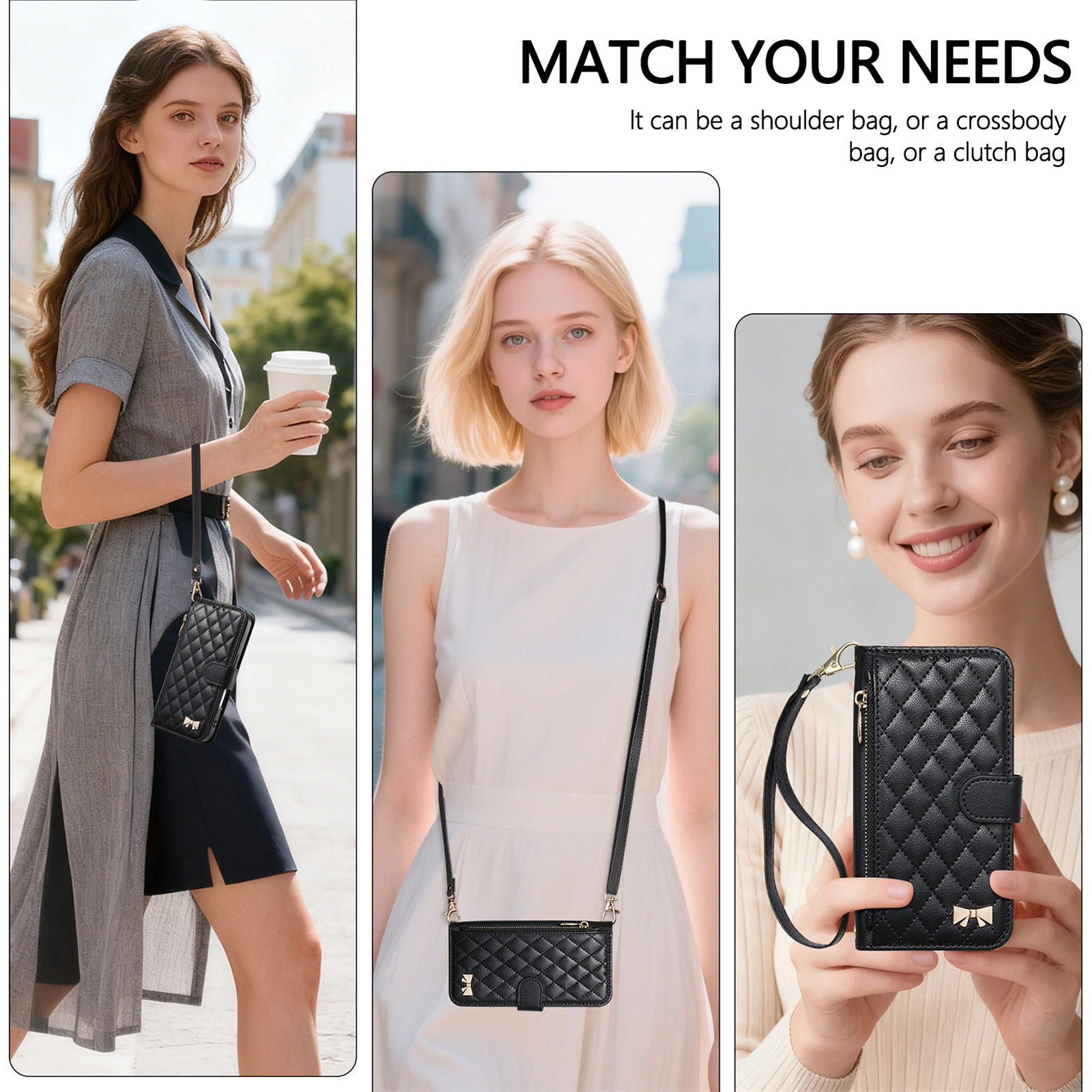 PU Leather Crossbody Flip Wall - Phone Bag Crossbody 리뷰 및 가격