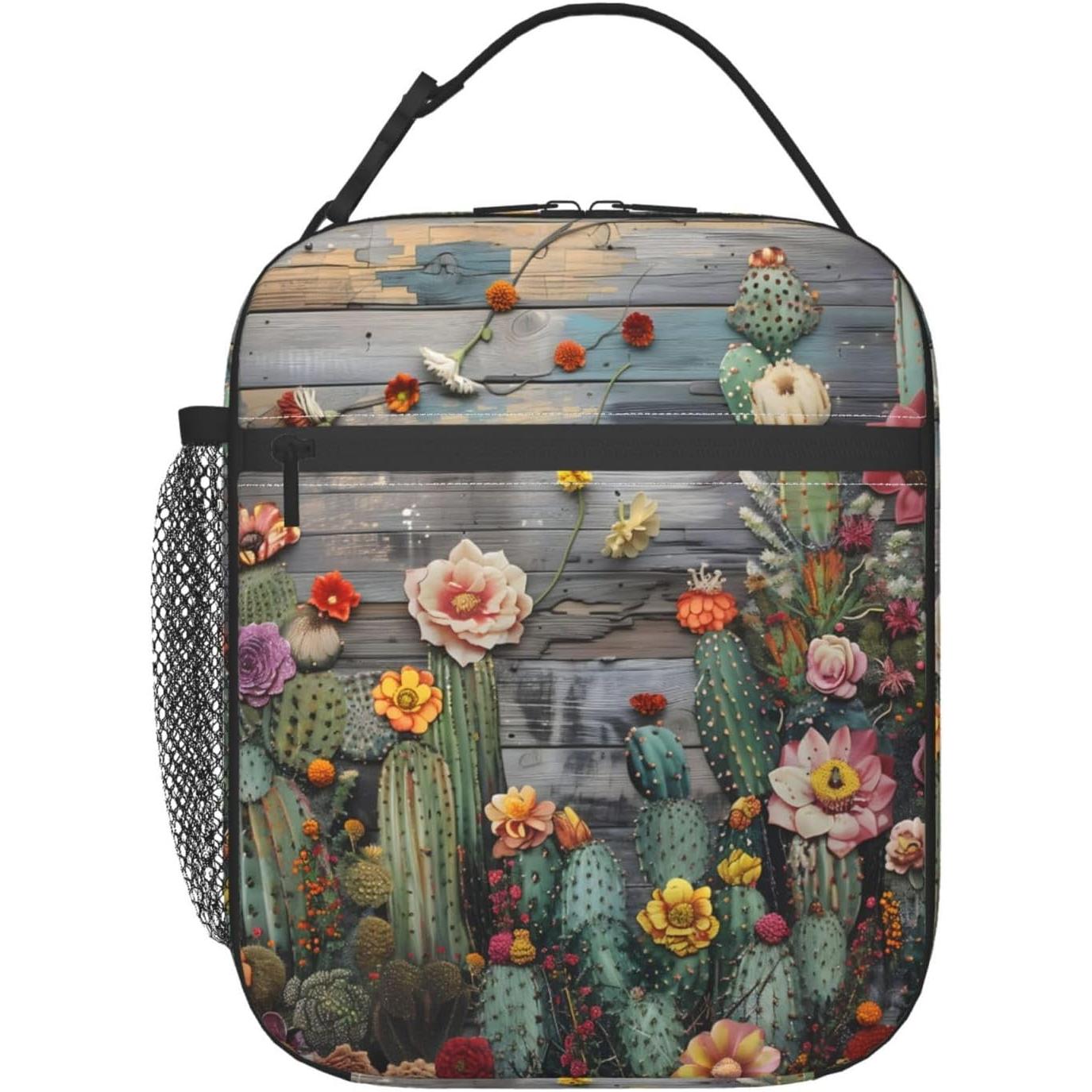 Colorful Desert Plant Reusable - Women'S Work Bags Designer 리뷰 및 가격