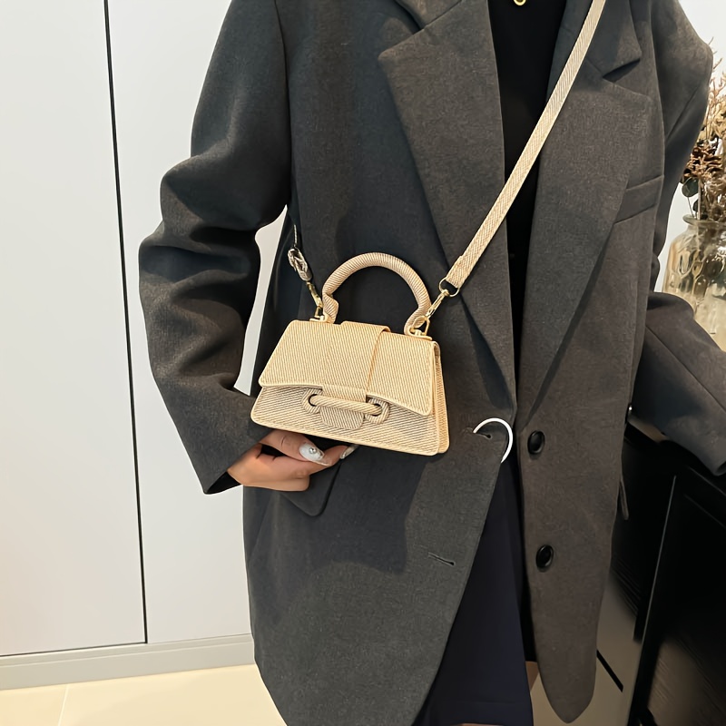 Women's Fashion Woven Mini Han - Top Handle Structured 리뷰 및 가격