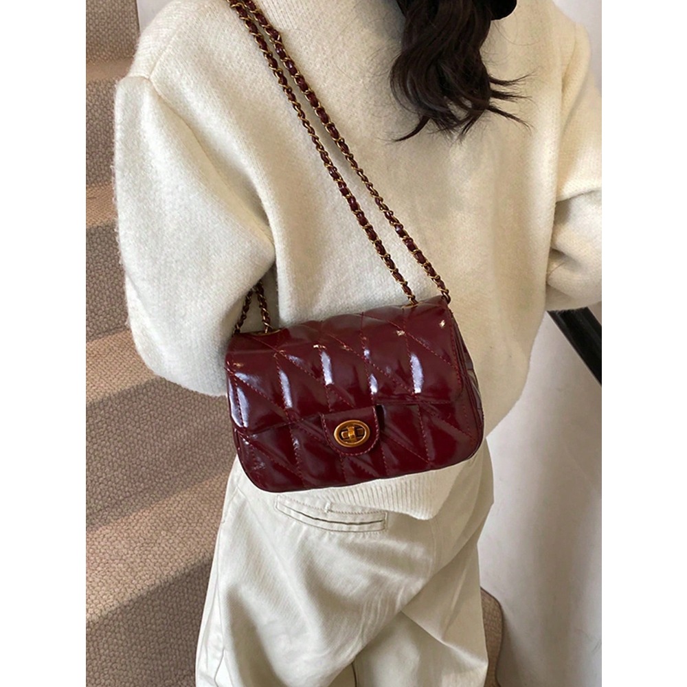 Classic Rhombus Pattern PU Wat - Women'S Work Bags Designer 리뷰 및 가격