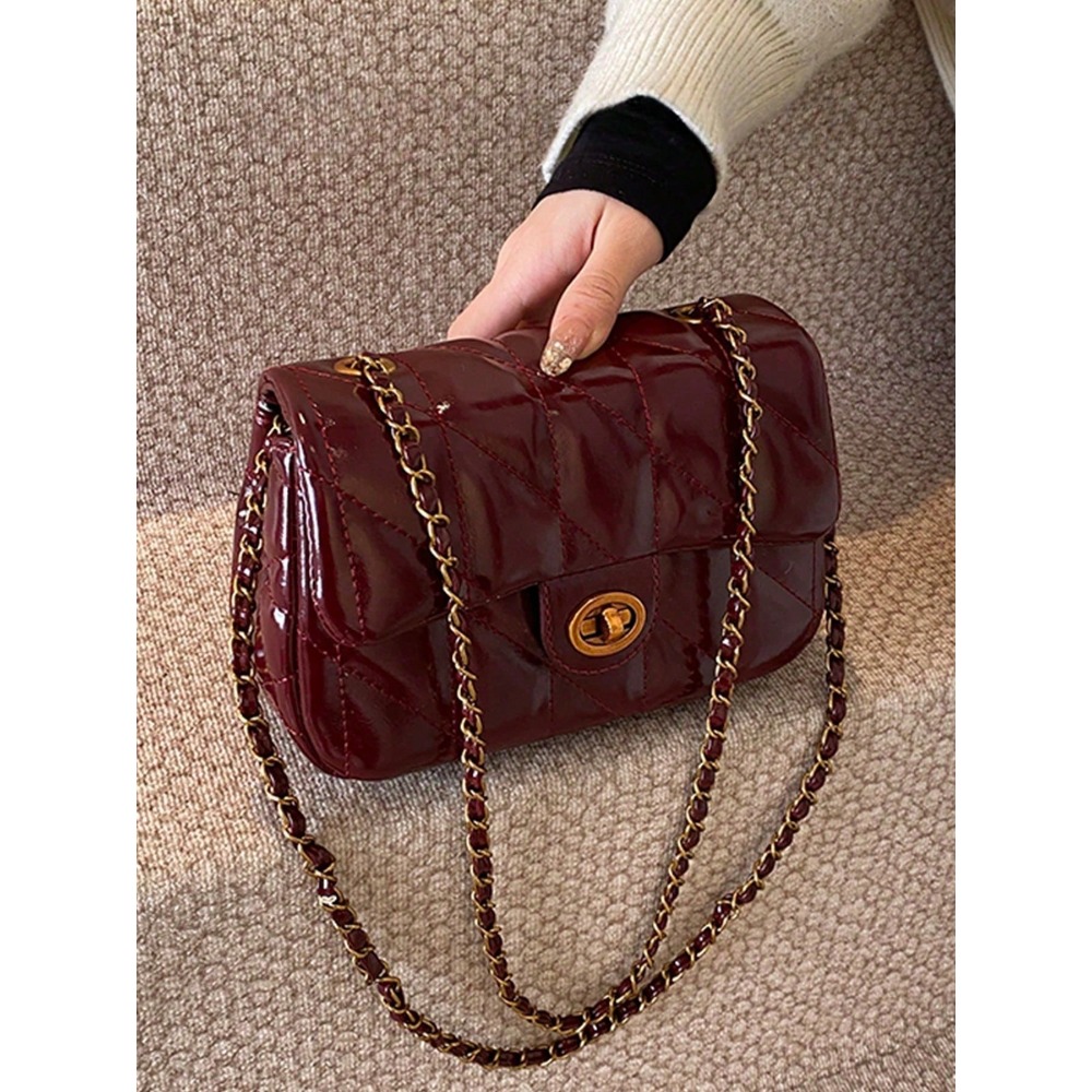 Classic Rhombus Pattern PU Wat - Women'S Work Bags Designer 리뷰 및 가격