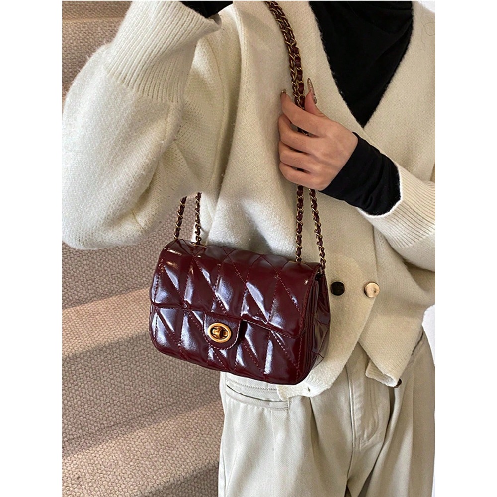 Classic Rhombus Pattern PU Wat - Women'S Work Bags Designer 리뷰 및 가격