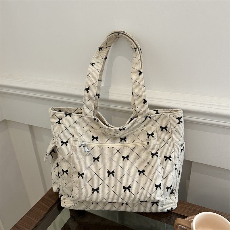 Large Capacity Corduroy Casual - Women Bags Medium Size 리뷰 및 가격