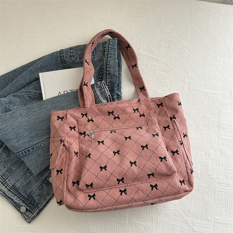 Large Capacity Corduroy Casual - Women Bags Medium Size 리뷰 및 가격