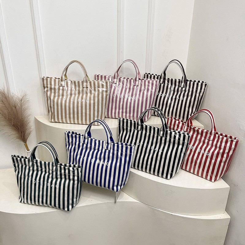 PVC Tote Bag,Vertical Stripe W - Women Bags For Work 리뷰 및 가격