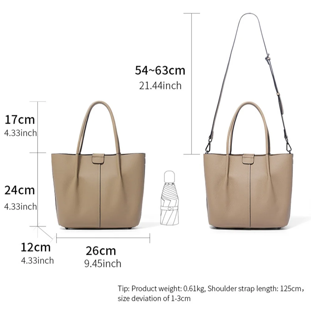 Textured Genuine Leather Handb - Top Handle Structured 리뷰 및 가격