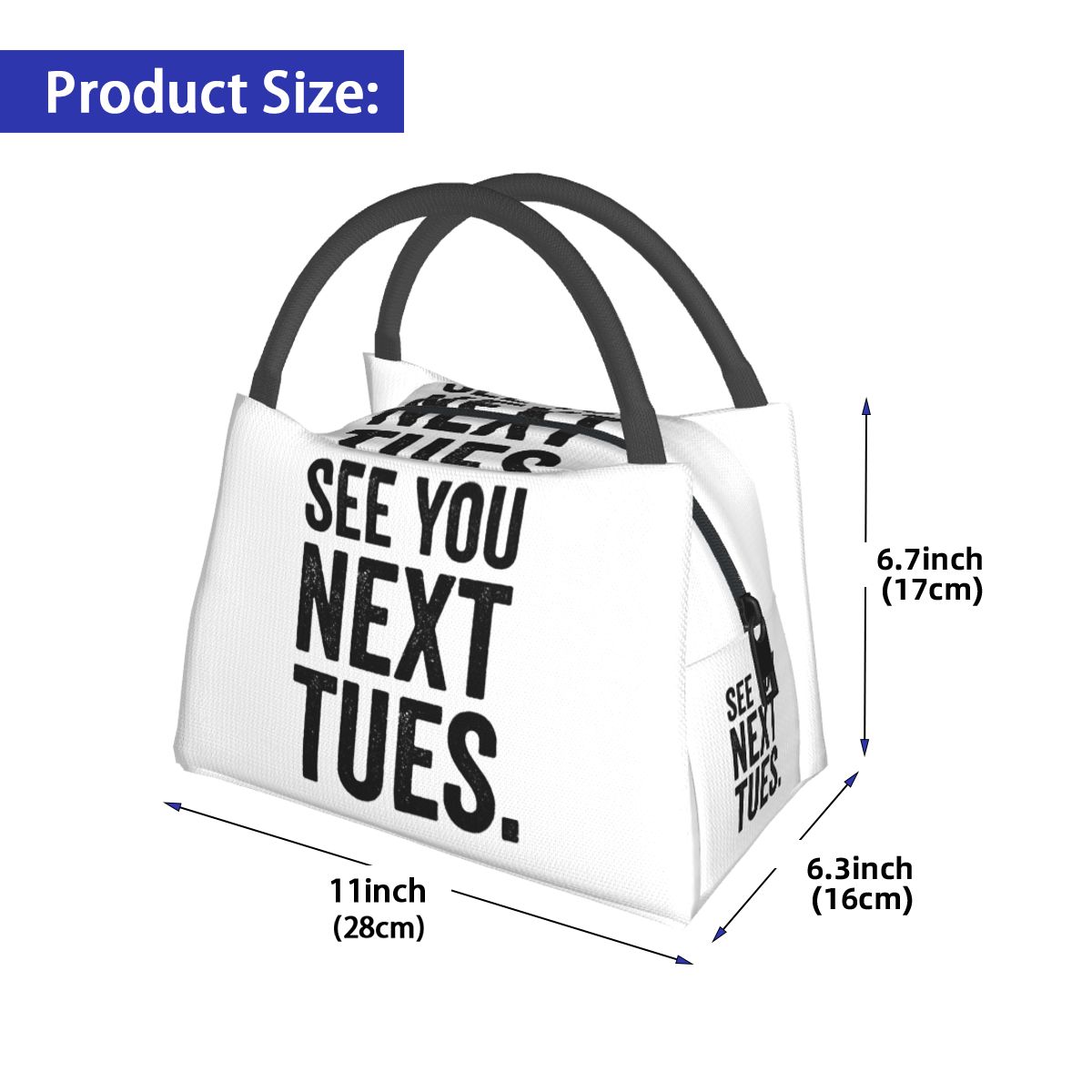 See You Next Tuesday Swearing  - Women Bags Next 리뷰 및 가격