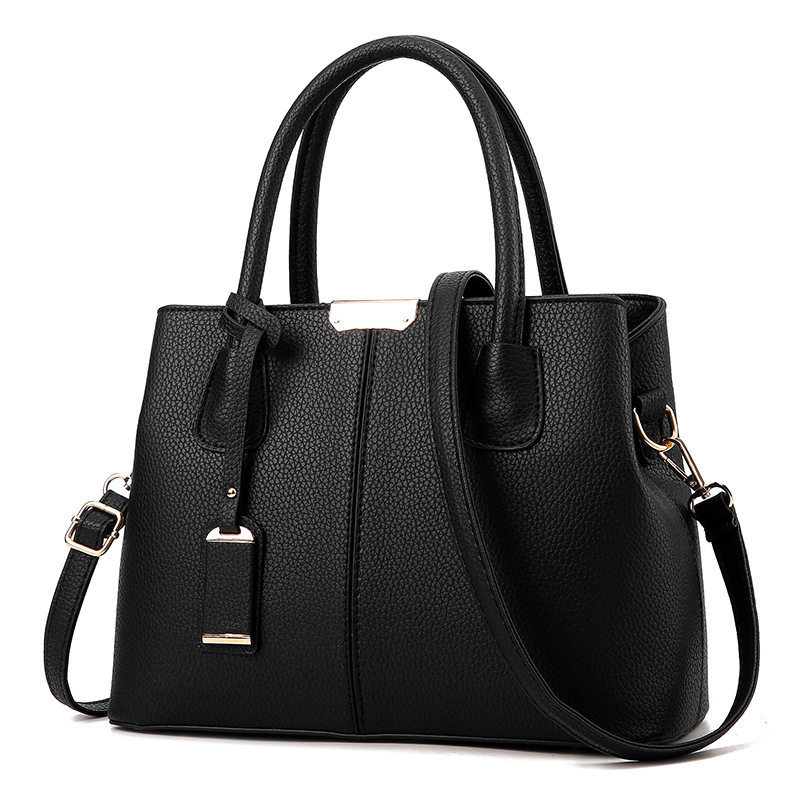 PU Leather Top-Handle Bag Stru - Top Handle Structured 리뷰 및 가격