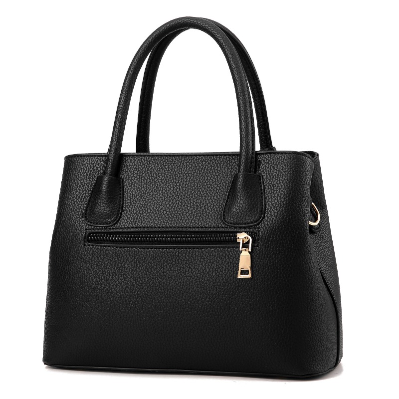 PU Leather Top-Handle Bag Stru - Top Handle Structured 리뷰 및 가격