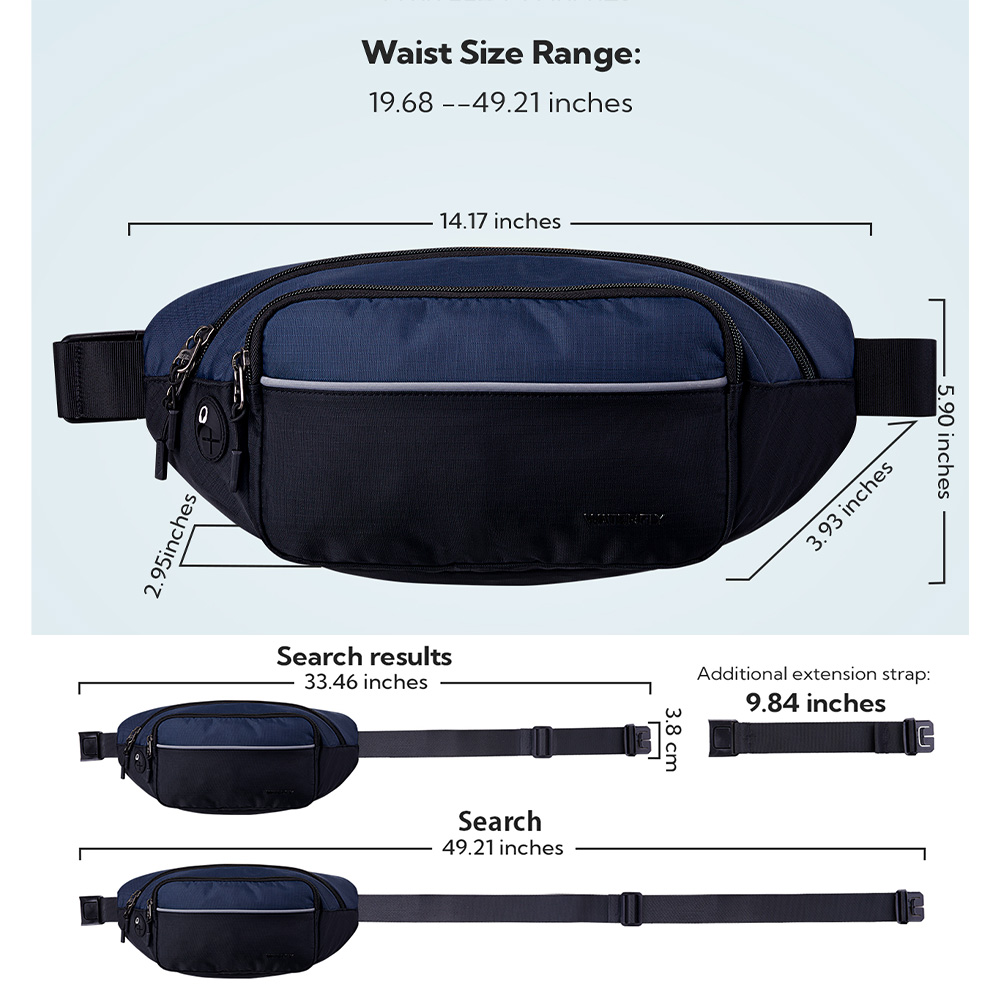 WATERFLY Fanny Pack Waist Bag  - Women'S Bags Cross Body 리뷰 및 가격