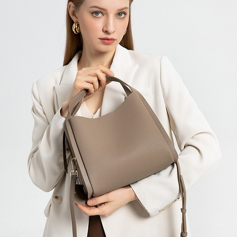 BURMINSA Genuine Pebbled Leath - Top Handle Structured 리뷰 및 가격