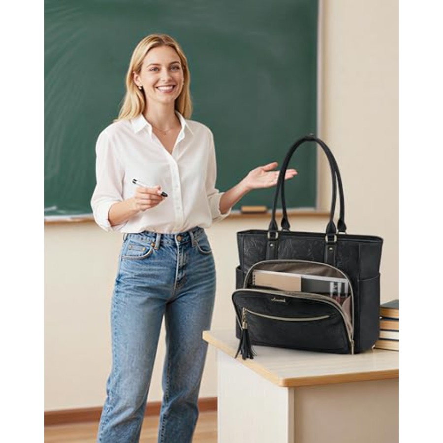 Laptop Tote Bag for Women With - Women Bags For Work 리뷰 및 가격