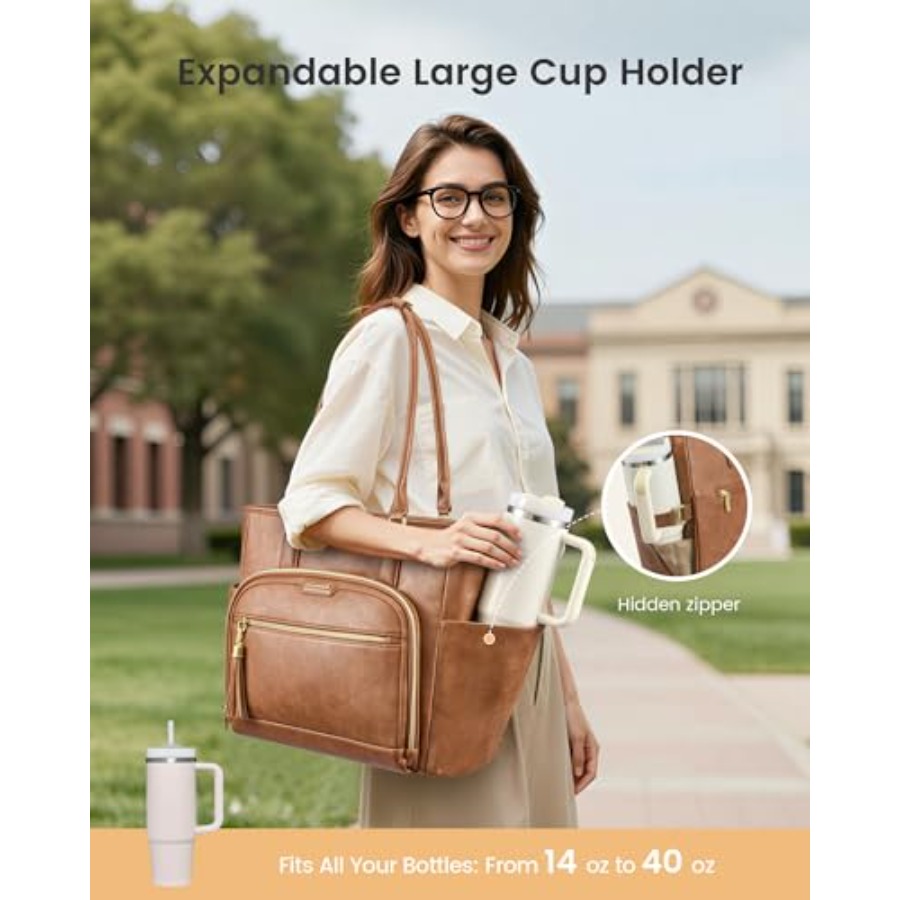 Laptop Tote Bag for Women With - Women Bags For Work 리뷰 및 가격