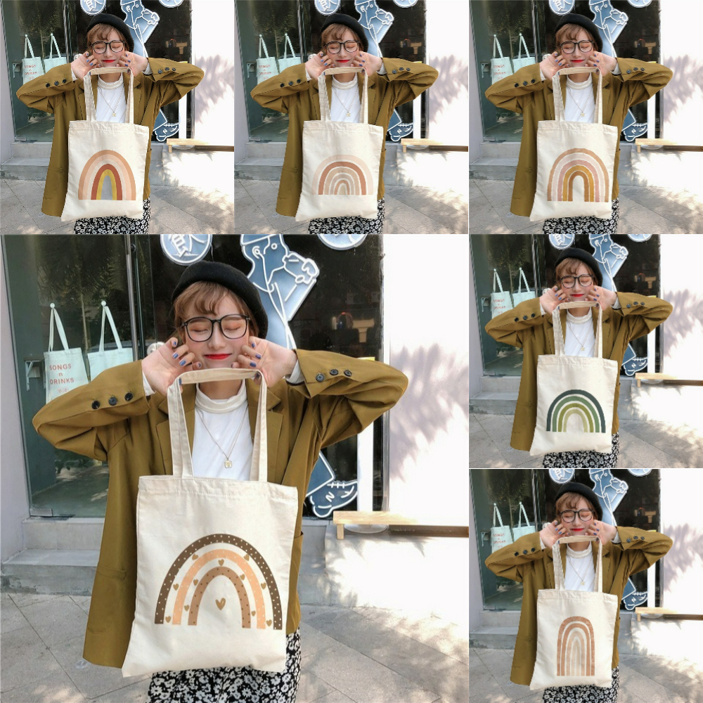 Colorful Rainbow Design Tote B - Women'S Work Bags Designer 리뷰 및 가격