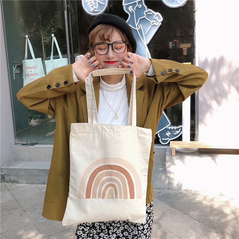 Colorful Rainbow Design Tote B - Women'S Work Bags Designer 리뷰 및 가격