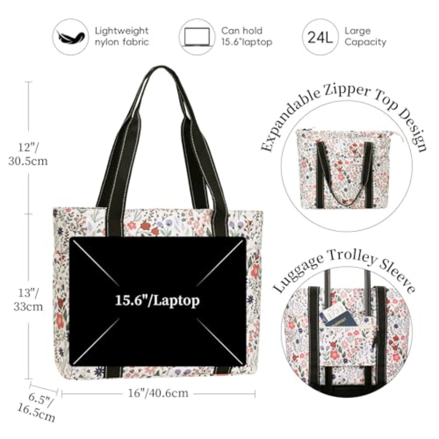 Tote Bag for Women with Laptop - Women Bags For Work 리뷰 및 가격