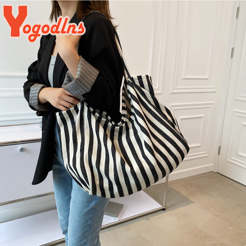Large Capacity Canvas Bag for  - Women Bags Medium Size 리뷰 및 가격